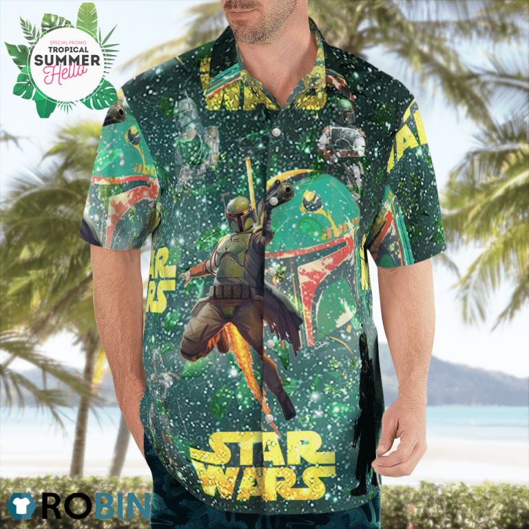 boba fett hawaiian shirt