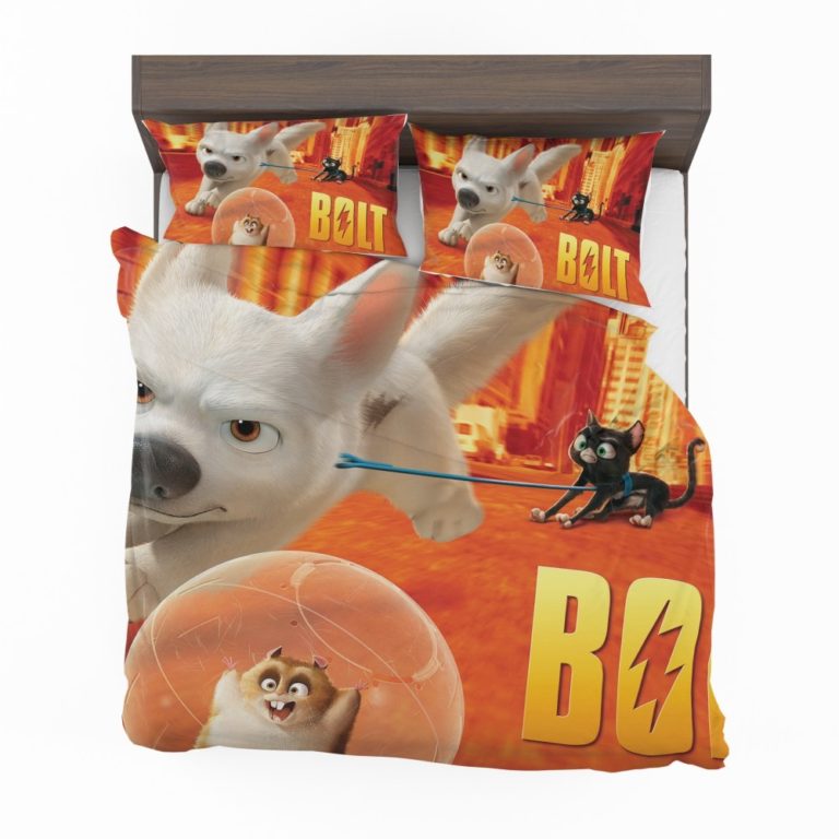 Bolt Movie Adventure Bedding Set (Duvet cover and Pillow Case)
