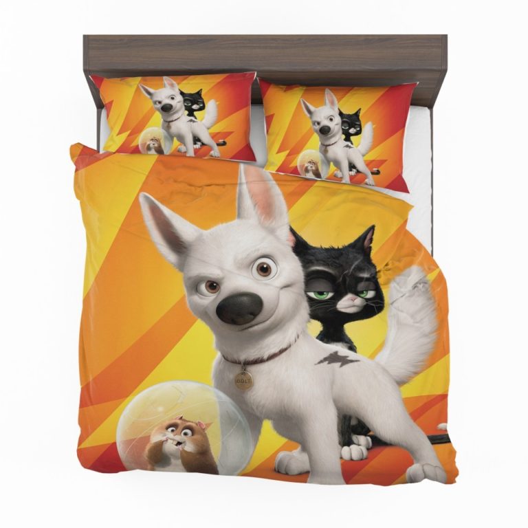 Bolt Movie Kids Bedding Set (Duvet cover and Pillow Case)