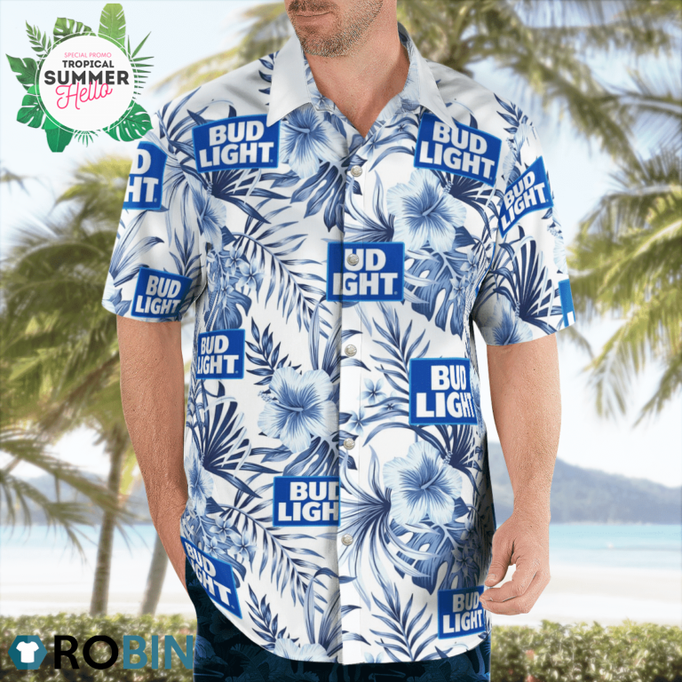 Bud Light Beer Hawaiian Shirts, Aloha Shirt
