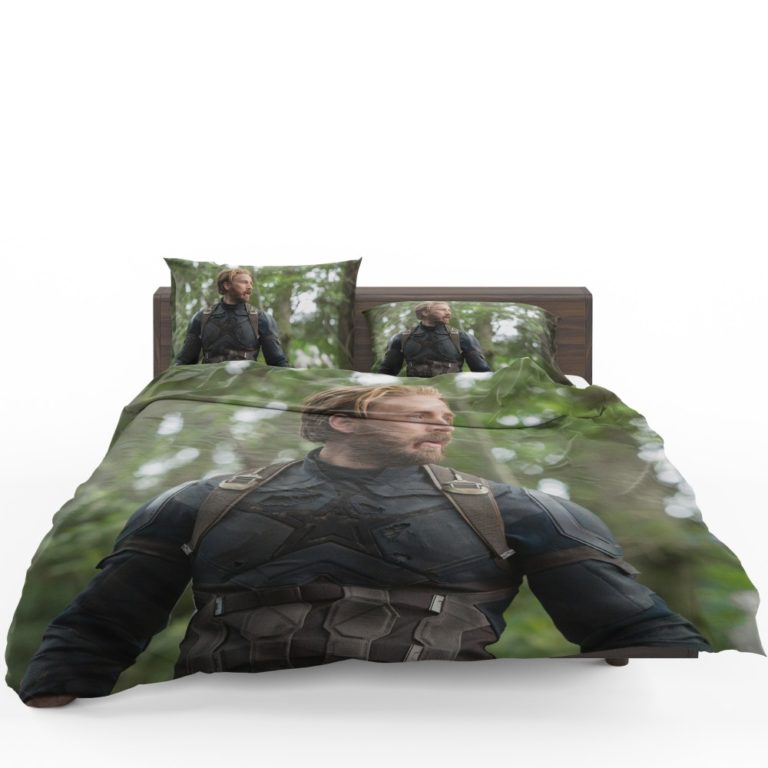 Captain America Chris Evans Avengers Infinity War Duvet cover and Pillow Case