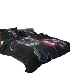Captain America Superheroes Marvel Comics Duvet cover and Pillow Case Captain America Superheroes Marvel Comics Duvet cover and Pillow Case