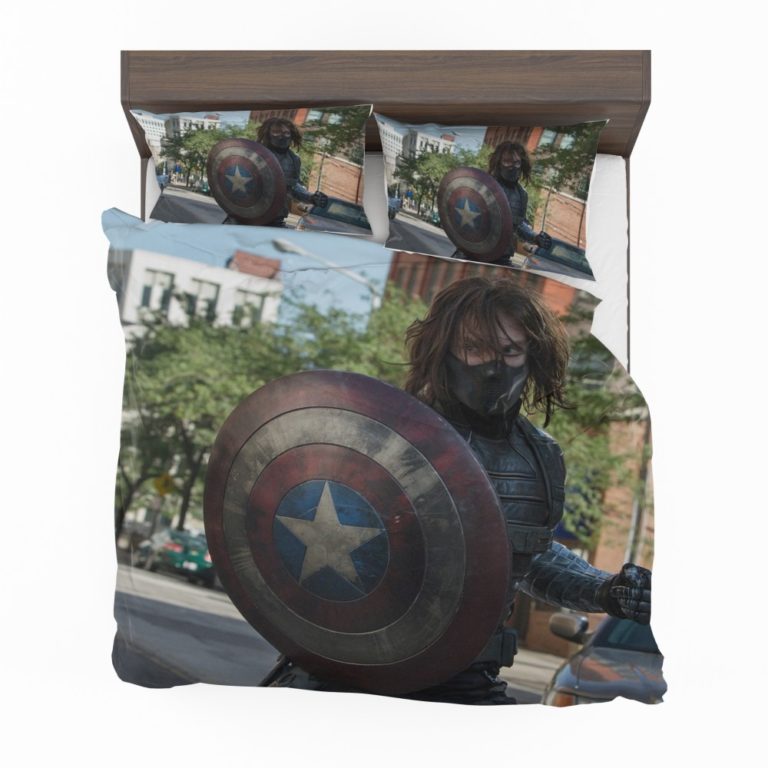 Captain America The Winter Soldier Movie Bedding Set (Duvet cover and Pillow Case)