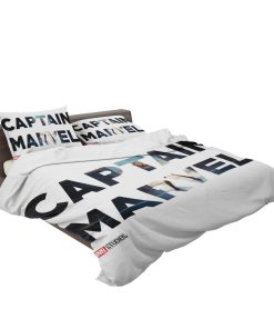 Captain Marvel Movie Duvet cover and Pillow Case