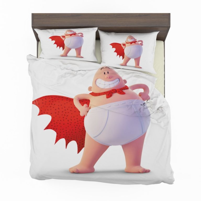 Captain Underpants Dream works Movie Duvet cover and Pillow Case