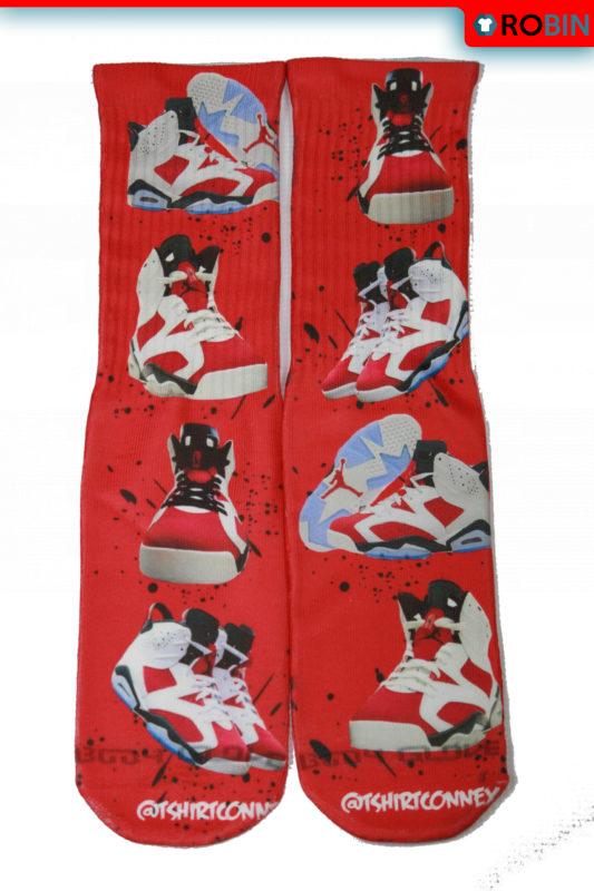 Carmine Socks