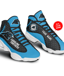 Carolina Panthers Air Jordan 13 Shoes – Custom Sneakers – RBJD1314