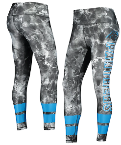Carolina Panthers Casual High Waisted Leggings Carolina Panthers Casual High Waisted Leggings