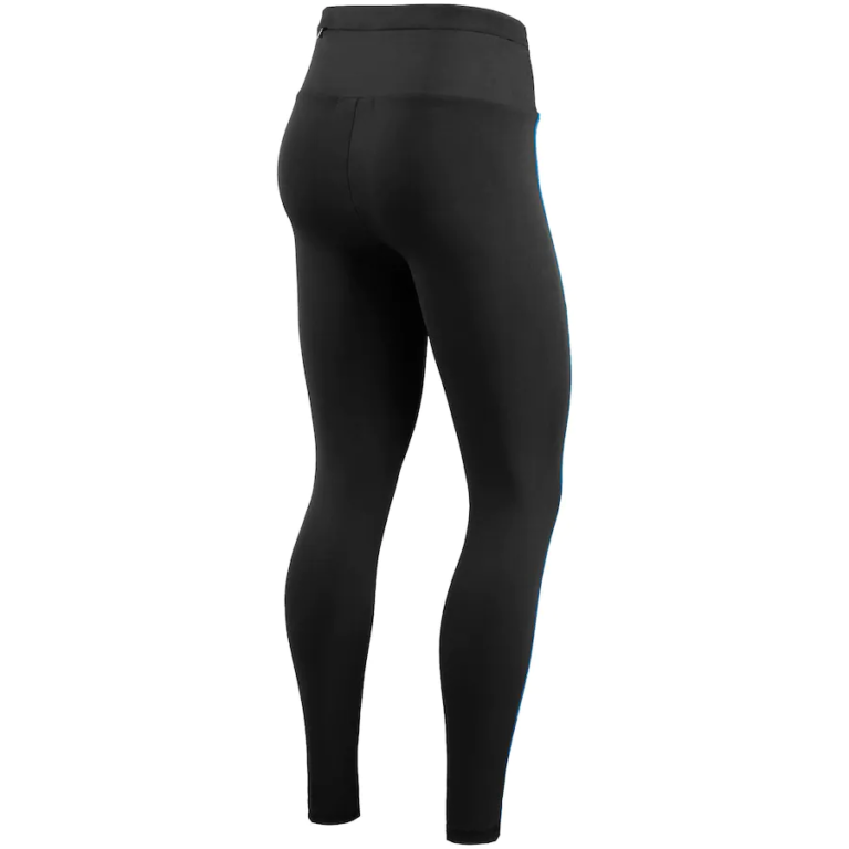 Carolina Panthers High Waisted Black Leggings