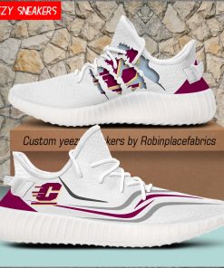 Central Michigan Chippewas Yeezy Sneakers Boost
