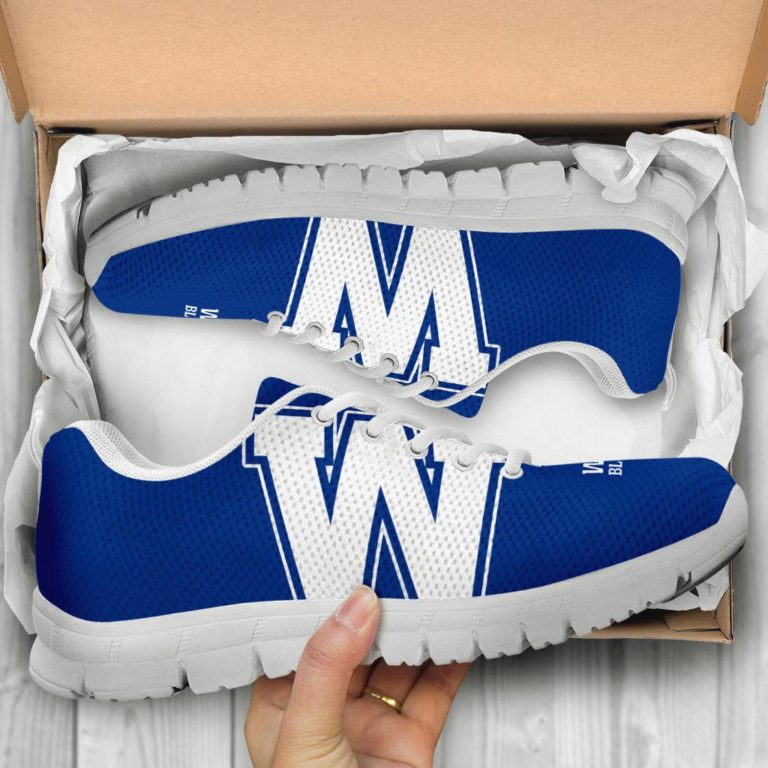 CFL Winnipeg Blue Bombers Breathable Running Shoes