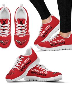 Chevrolet Corvette Breathable Running Shoes Torch Red