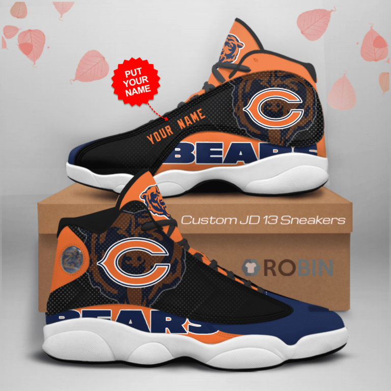 Chicago Bears Air Jordan 13 Shoes