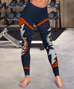 Chicago Bears Grateful Dead High Waist Leggings Chicago Bears Grateful Dead High Waist Leggings