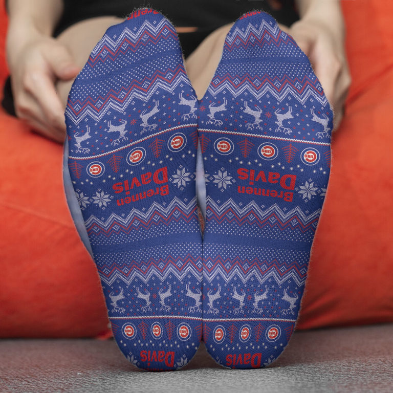 Chicago Cubs Football Socks