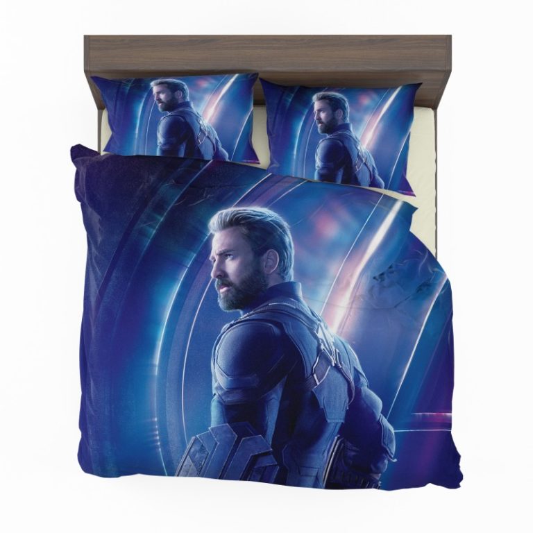 Chris Evans Steve Rogers Captain America Bedding Set