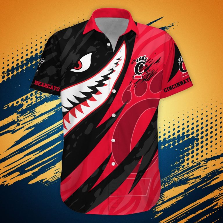 Cincinnati Bearcats NCAA Hawaii Shirt Shark Summer Hawaii Style