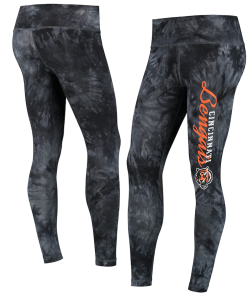 Cincinnati Bengals Burst Tie Dye Leggings