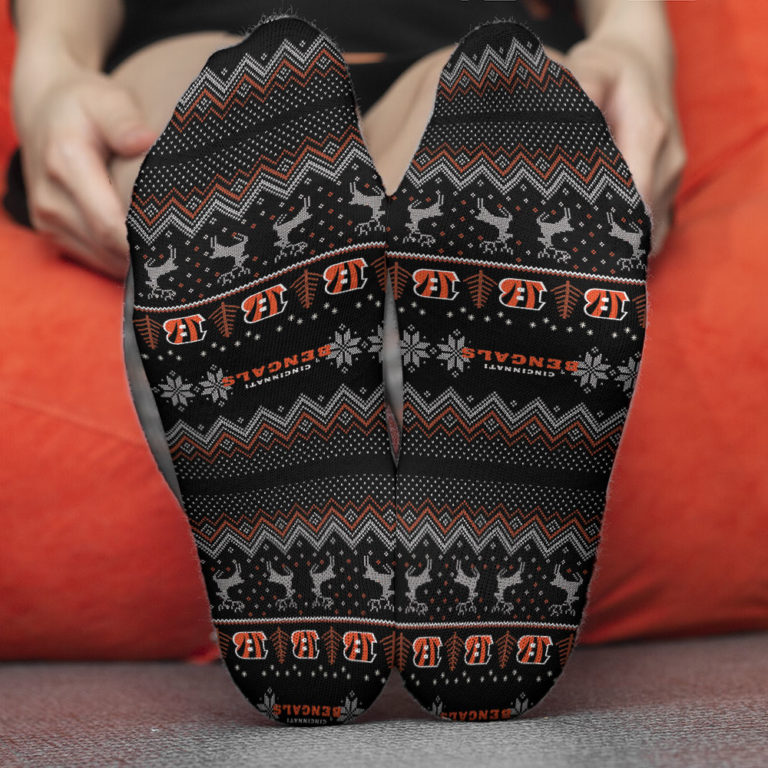 Cincinnati Bengals Football Socks
