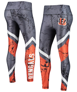 Cincinnati Bengals Sublimated Casual Leggings Cincinnati Bengals Sublimated Casual Leggings