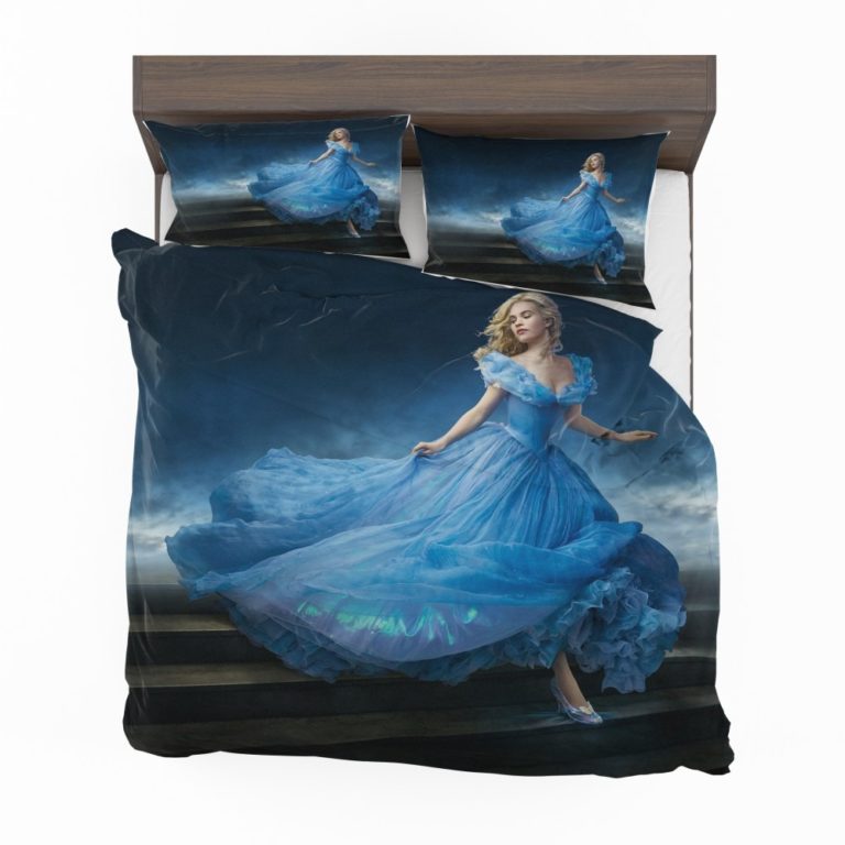 Cinderella Movie Lily James Duvet cover and Pillow Case
