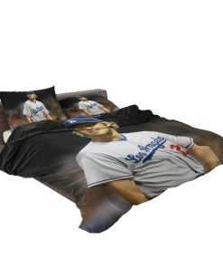 Clayton Kershaw Baseball Pitcher Los Angeles Dodgers Bedding Set