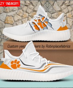 Clemson Tigers Yeezy Boost Sneakers Clemson Tigers Yeezy Boost Sneakers