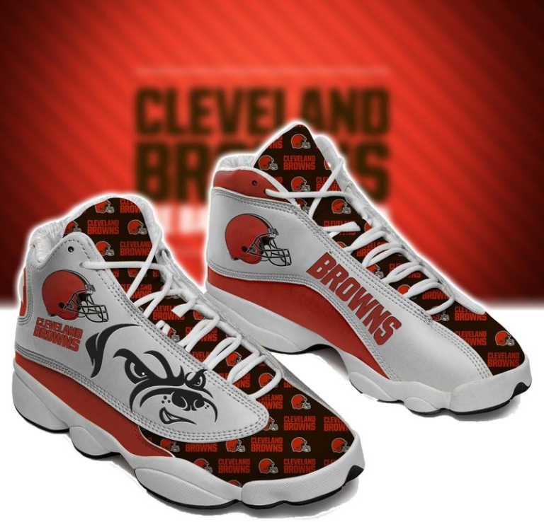 Cleveland Browns Air Jordan 13 Shoes