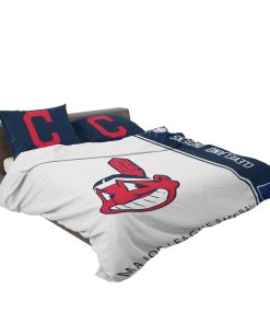 Cleveland Indians MLB Baseball American League Bedding Set