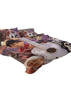 Coco Movie Dante Day of the Dead Ernesto de la Cruz Guitar Bedding Set