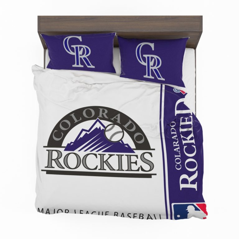 Colorado Rockies MLB Baseball National League Duvet cover and Pillow Case