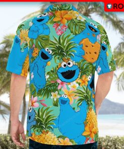 Cookie Monster Aloha Shirt