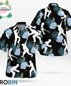 Cricket Hawaiian Shirts, Casual Button Down Short Sleeve Shirt