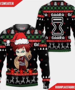 Cute Gaara Ugly Christmas Sweater Custom Naruto Anime Xmas Gifts