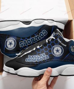 Dallas Cowboys Personalized Air JD13 Sneakers