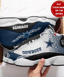 Dallas Cowboys Personalized Air Jordan 13 Shoes