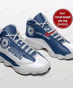 Dallas Cowboys Personalized Air Jordan 13 Sneakers