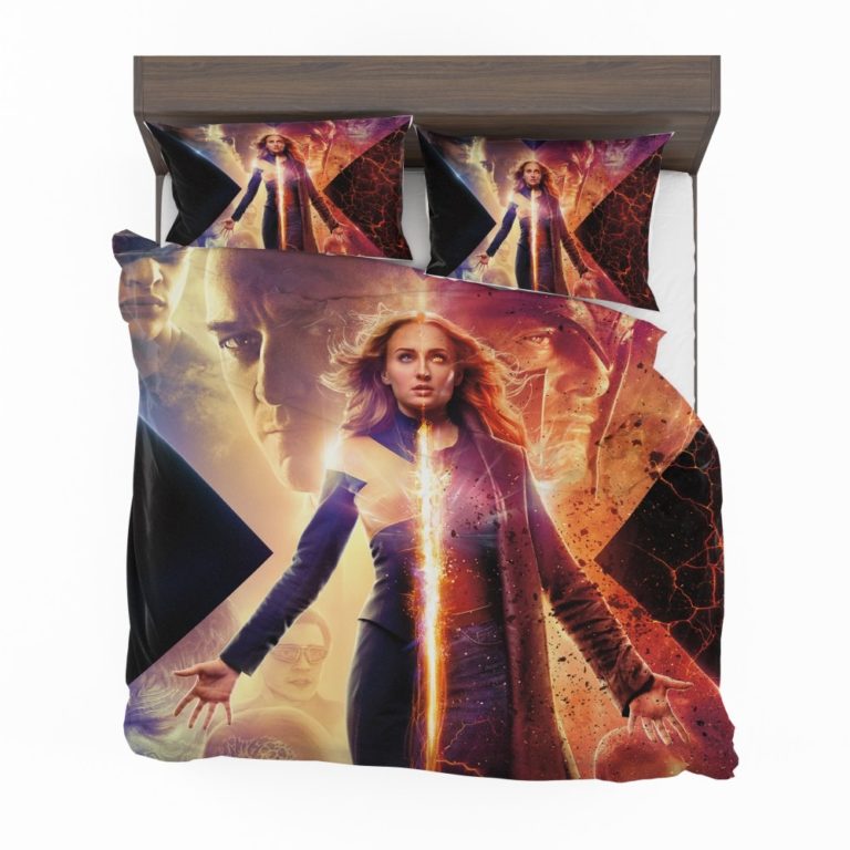 Dark Phoenix Movie Sophie Turner X-Men Duvet cover and Pillow Case