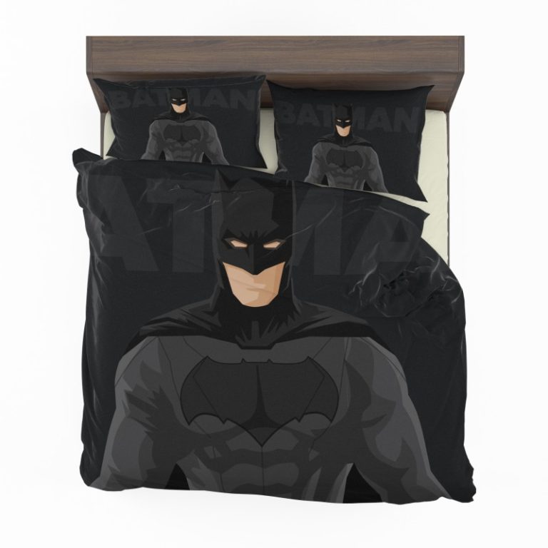DC Comics Justice League Batman Movie Bedding Set (Duvet cover and Pillow Case)