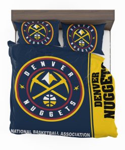 Denver Nuggets NBA Basketball Bedding Set (Duvet cover and Pillow Case)