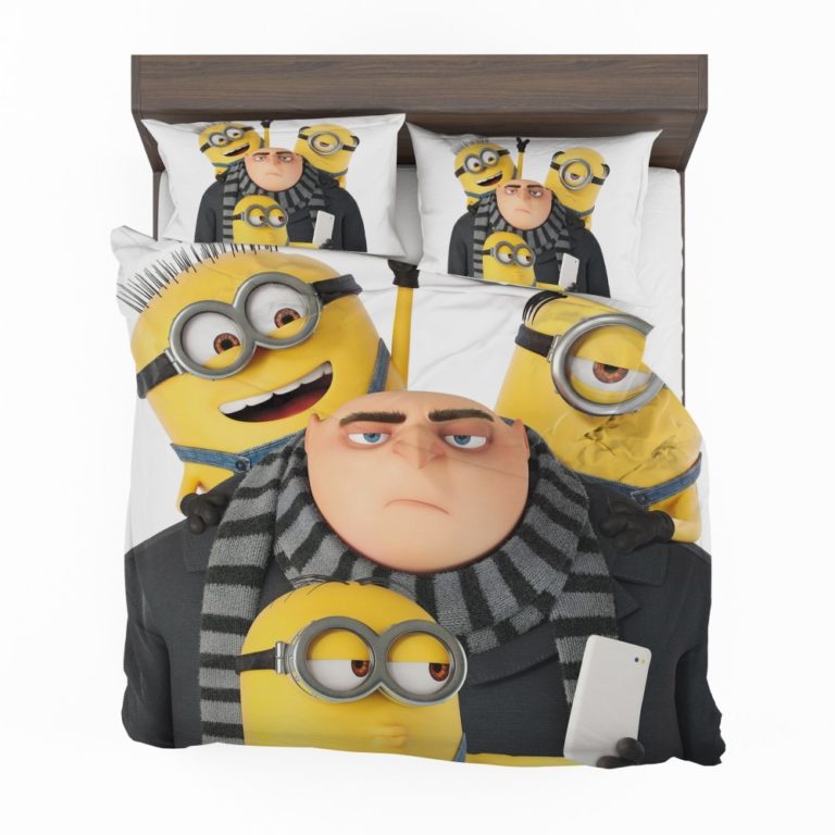 Despicable Me 3 Movie Bob Gru KevinStuart Bedding Set