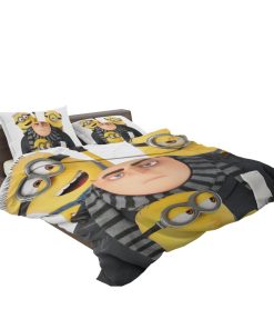 Despicable Me 3 Movie Bob Gru KevinStuart Bedding Set