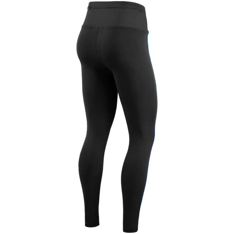 Detroit Lions High Waisted Black Leggings