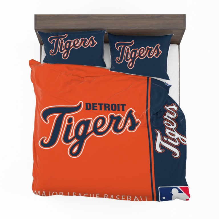 Detroit Tigers MLB Baseball American League Bedding Set