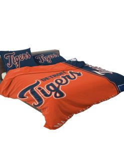 Detroit Tigers MLB Baseball American League Bedding Set Detroit Tigers MLB Baseball American League Bedding Set