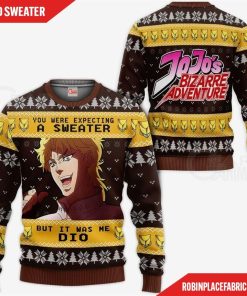 Dio Brando Ugly Christmas Sweater JoJo’s Bizarre Adventure Xmas