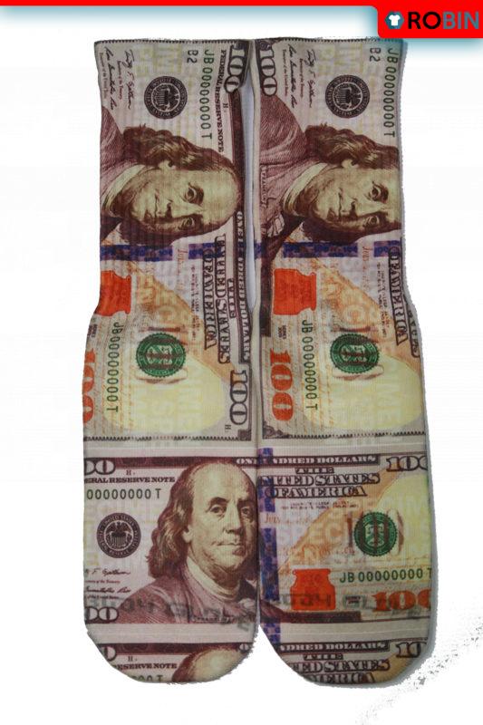 Dollars MONEY Socks