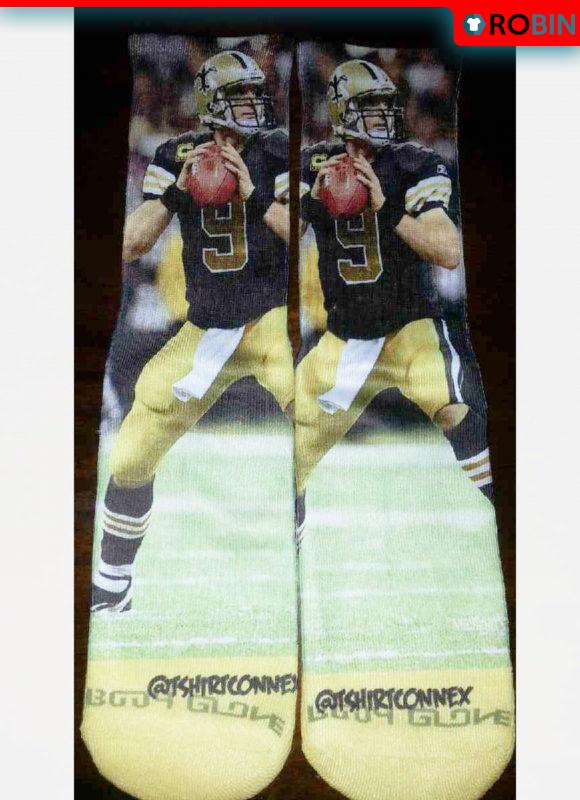 Drew Breez New Orleans Socks