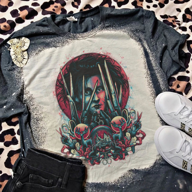 Edward Scissorhands Bleached T-Shirt