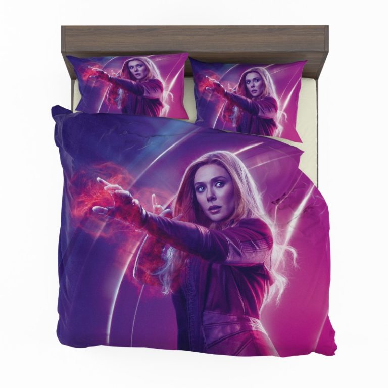 Elizabeth Olsen Wanda Maximoff Avengers Bedding Set